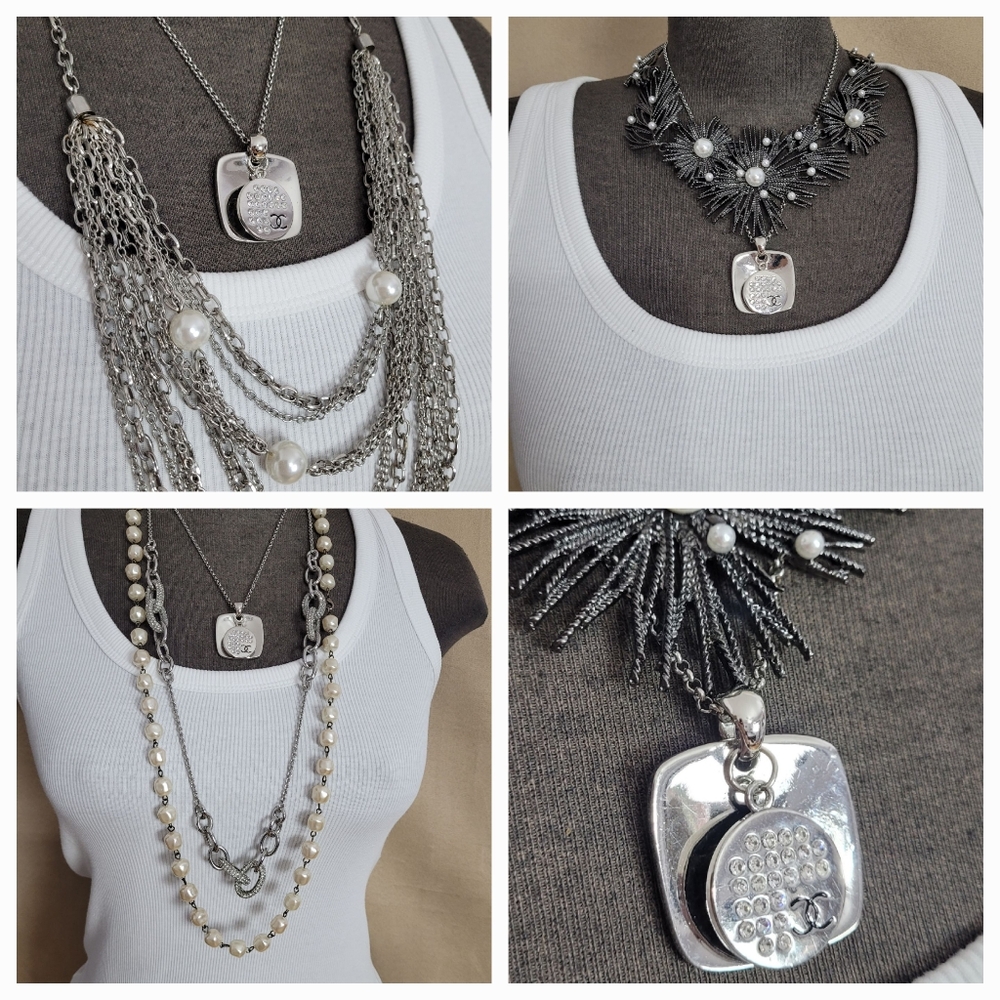 CC LOGO NECKLACE - Picture 7 of 9
